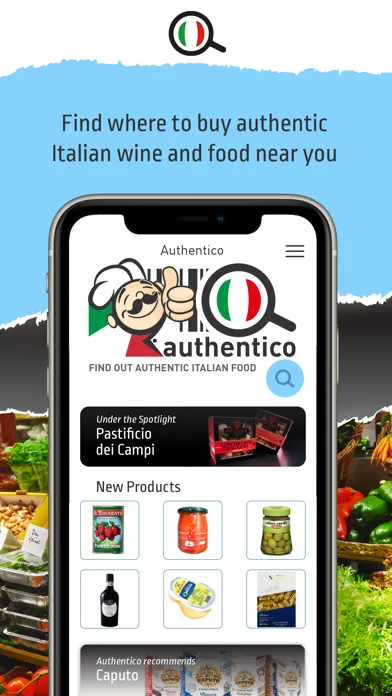 Zrzuty ekranu Authentico I love Italian food
