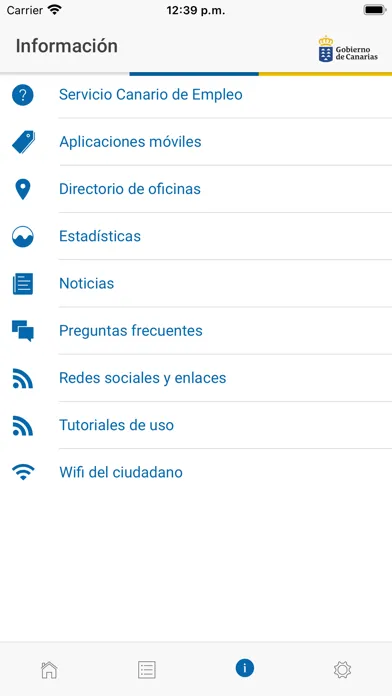 Capturas de tela do App Movil SCE