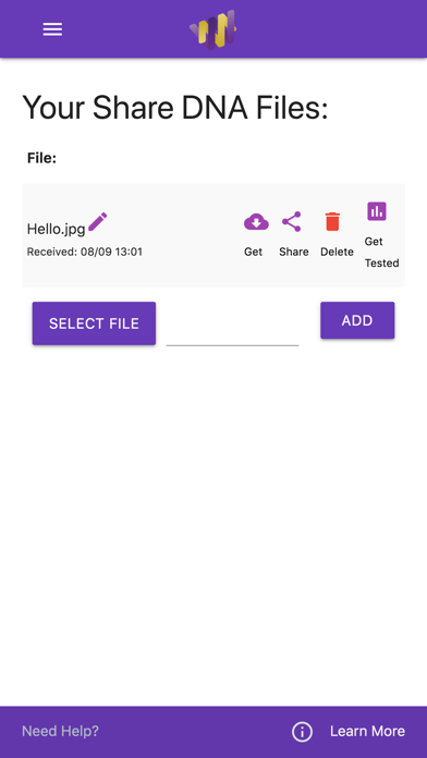 ShareDNA स्क्रीनशॉट
