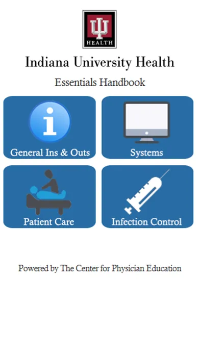 Tangkapan layar Essentials Handbook
