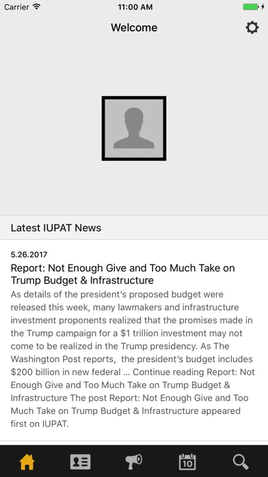 Captures d'écran de IUPAT Mobile Member Portal