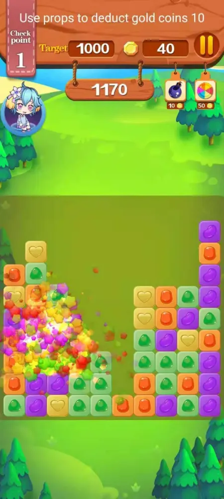 Candy Fruit Battle应用截图