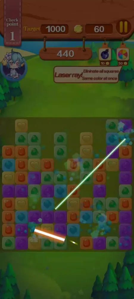 Candy Fruit Battle应用截图