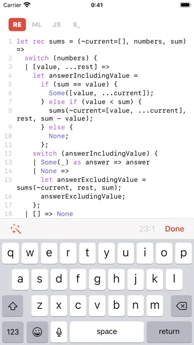 ReasonML স্ক্রিনশট