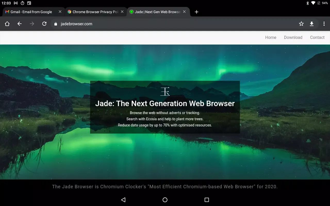 Jade 스크린샷