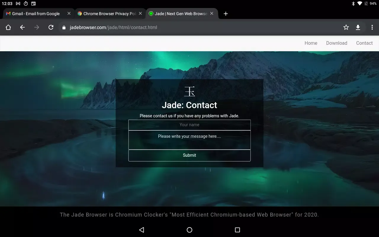 Jade 스크린샷