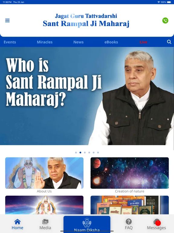 Sant Rampal Ji Maharaj iPad 應用截圖