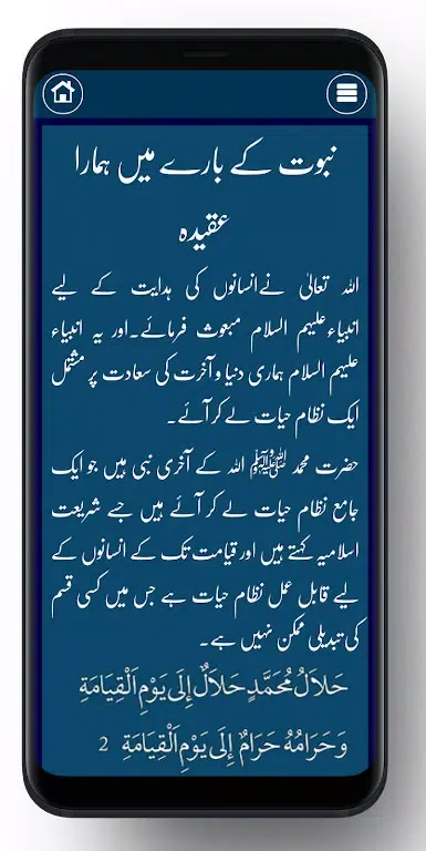 Capturas de pantalla de Aqaid - مذہب اہل بیت کے عقائد