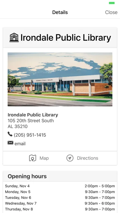 Irondale Public Library (JCLC)应用截图