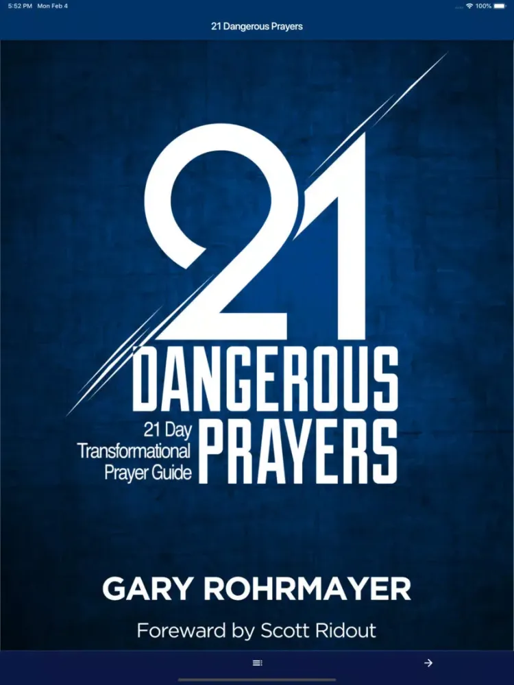 21 Dangerous Prayers iPad 应用截图
