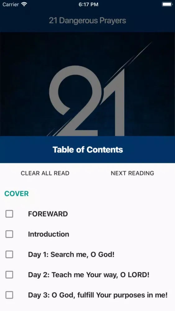 21 Dangerous Prayers应用截图
