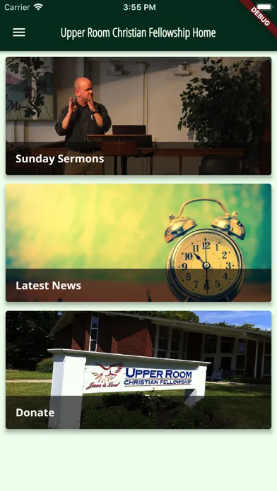 UpperRoom Christian Fellowship Ekran Görüntüleri