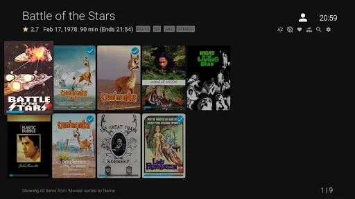 Jellyfin for Android TV应用截图