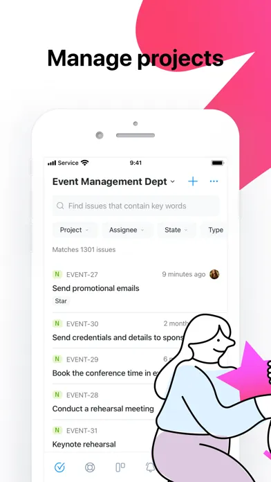 YouTrack 스크린샷