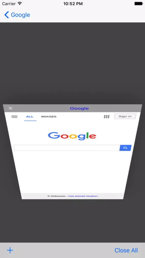 Screenshot di Jia Browser
