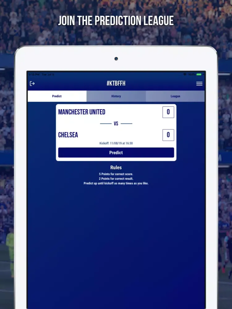 Capturas de tela do Keep the Blue Flag Flying High iPad 