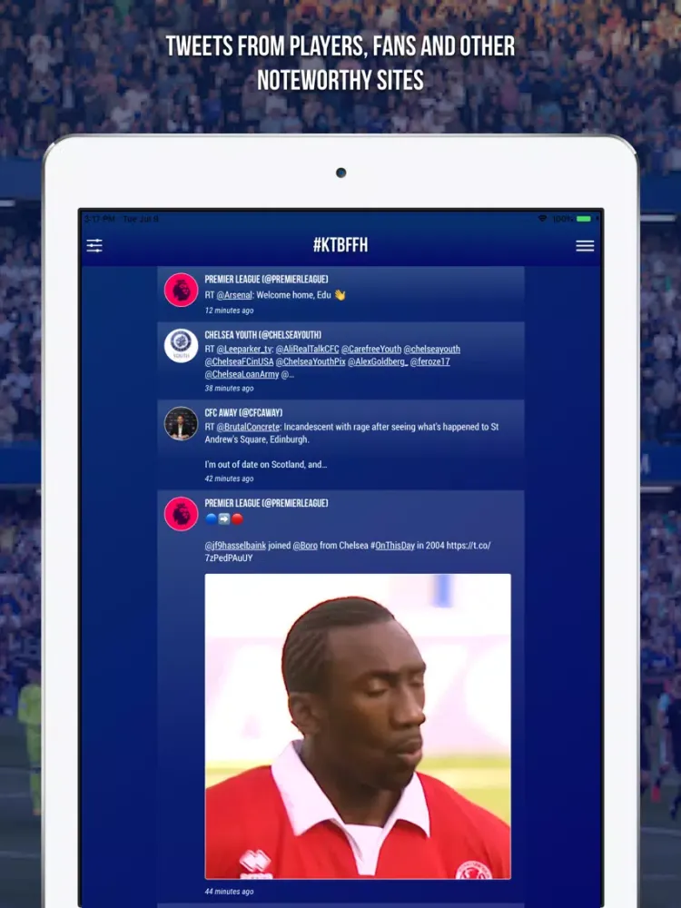 Capturas de tela do Keep the Blue Flag Flying High iPad 