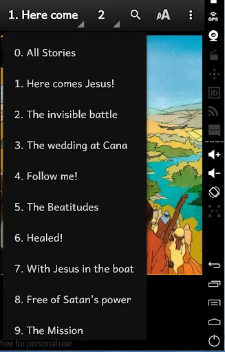 Comic Jesus Messiah in English स्क्रीनशॉट