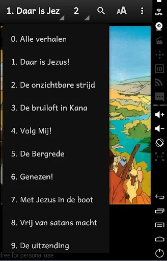 strip Jezus Messias in Nederla應用截圖