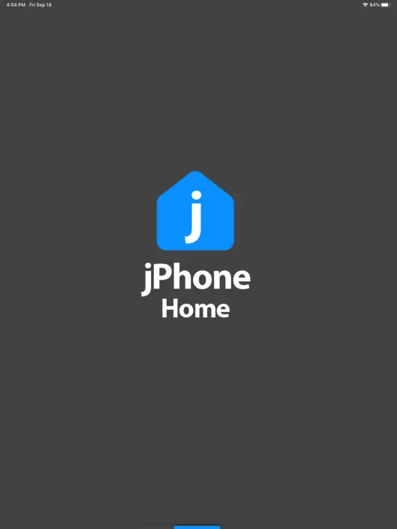 Zrzuty ekranu jPhone Home iPad 