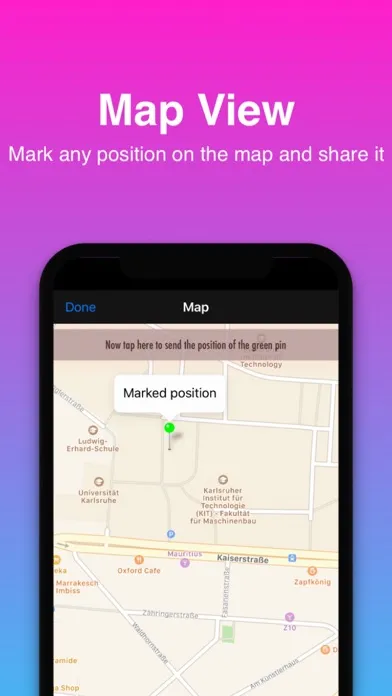 Tangkapan layar GPS to SMS 2 - Try it!