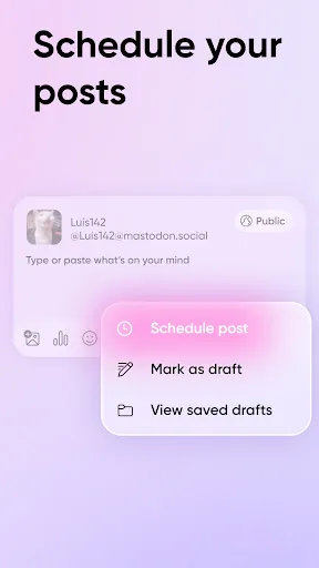 Moshidon for Mastodon Screenshots