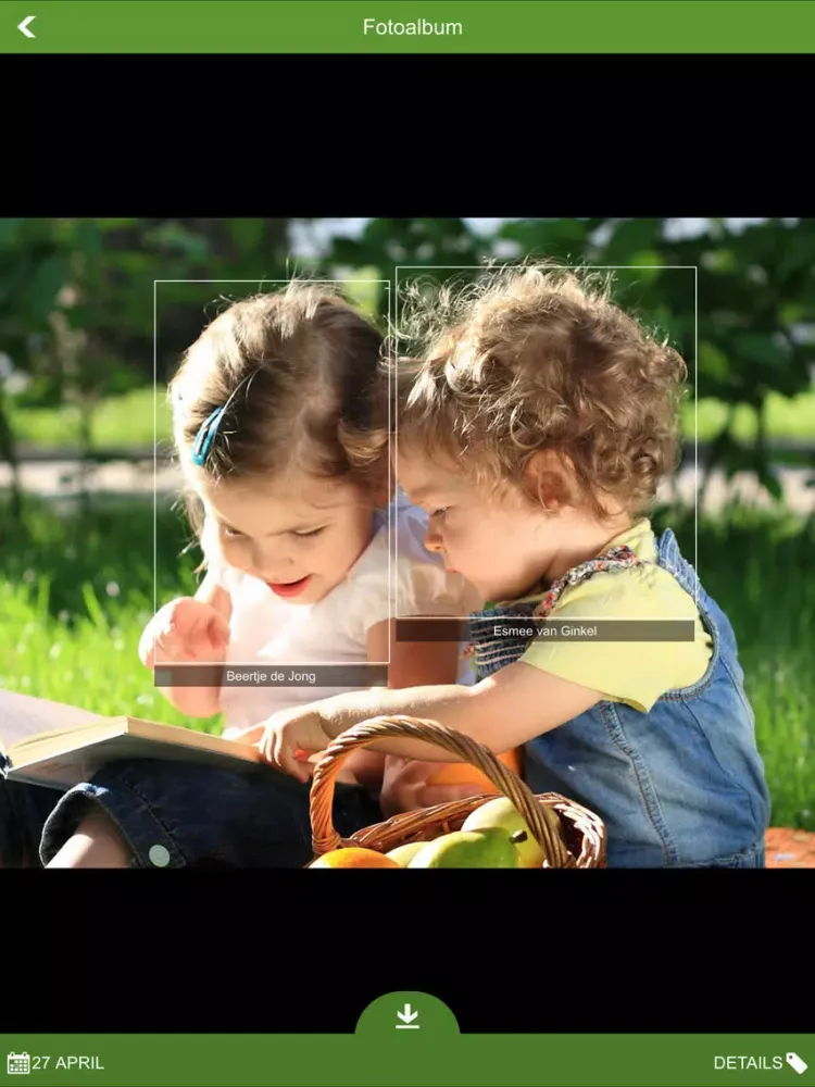 Tangkapan skrin De Kleine Wereld iPad 
