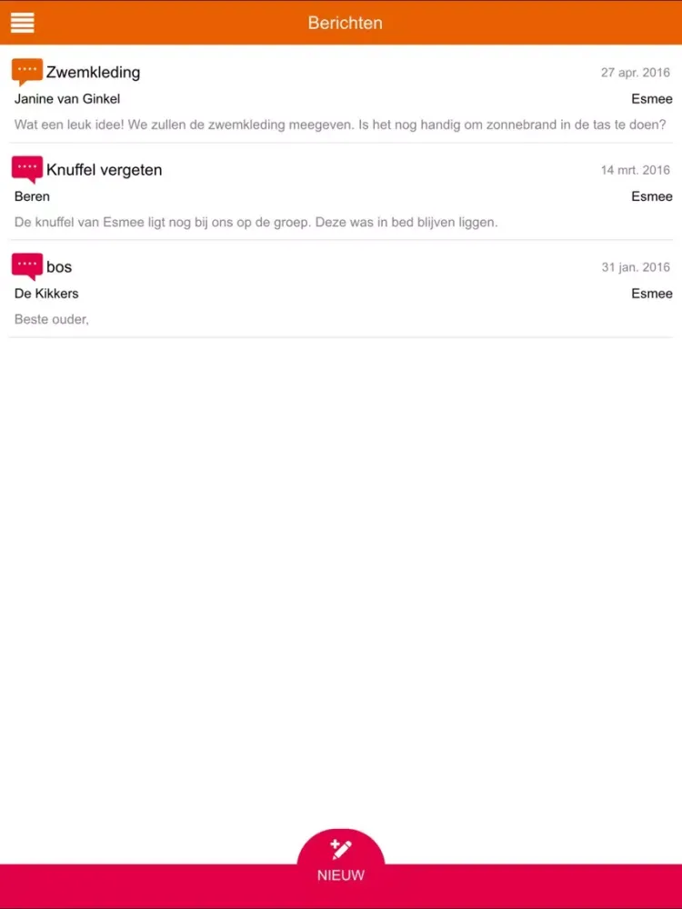 Hoera kindercentra iPad  স্ক্রিনশট
