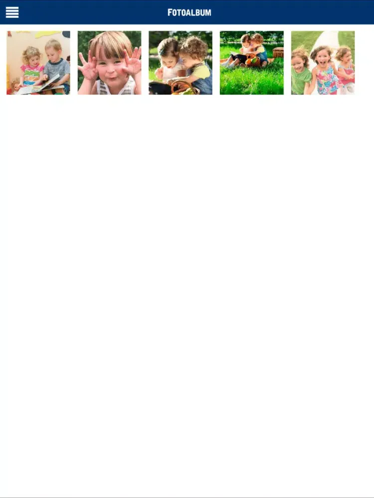 Zrzuty ekranu Kinderopvang Humanitas iPad 