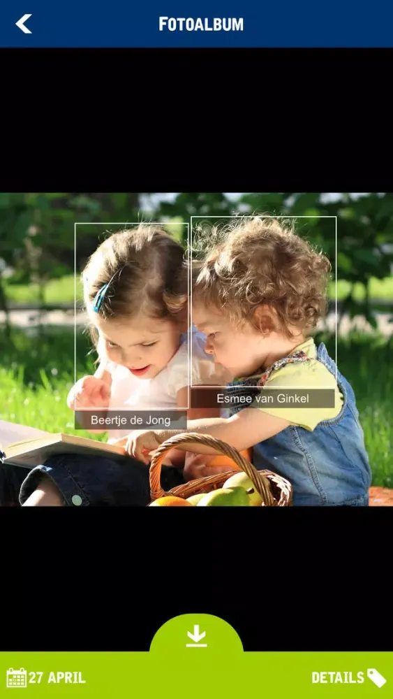 Zrzuty ekranu Kinderopvang Humanitas