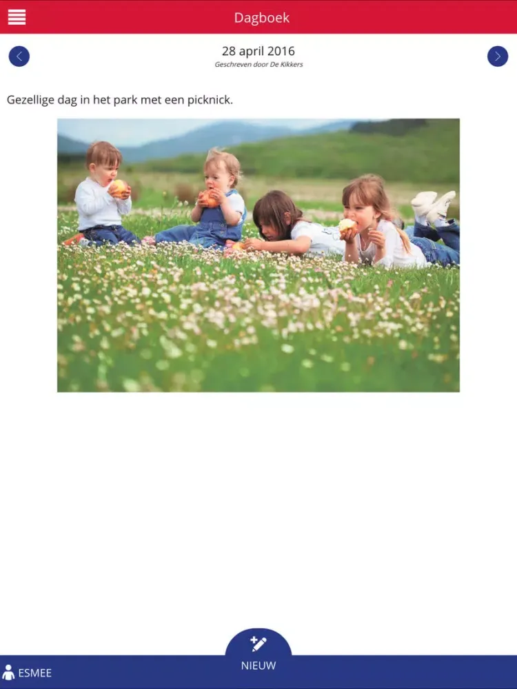 تصاویر SDK kinderopvang iPad 