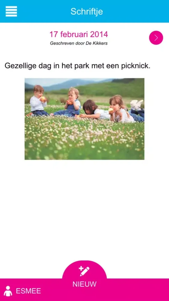 Captures d'écran de Sinne Kinderopvang