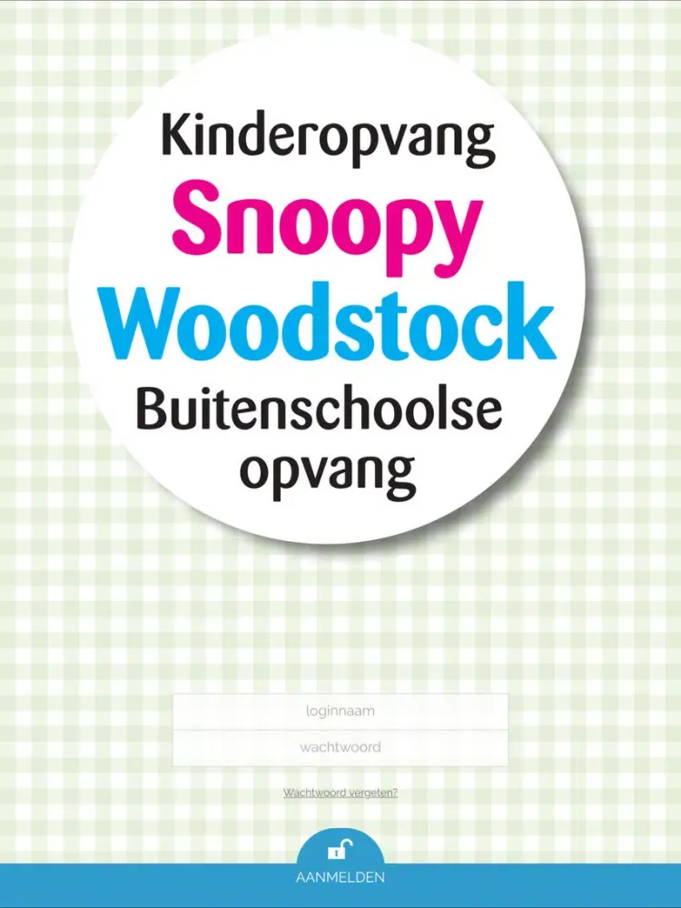 Kinderopvang Snoopy Woodstock iPad 应用截图