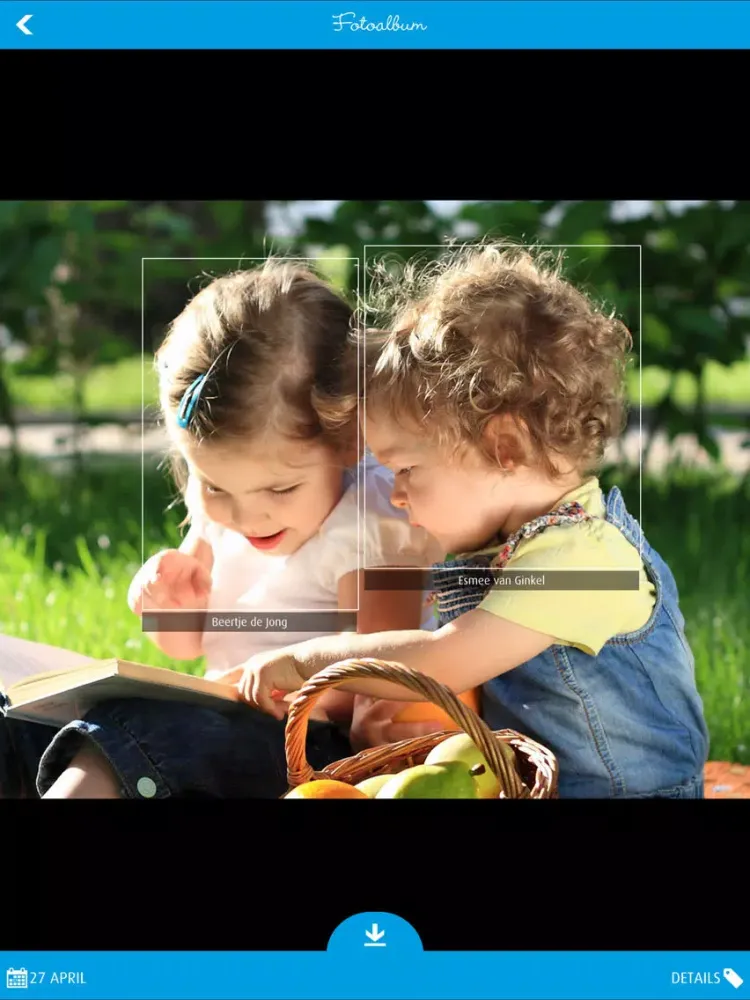 Captures d'écran de Vlietkinderen Ouderportaal iPad 