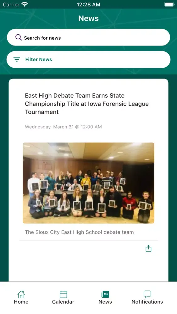 Sioux City Community Schools Screenshots