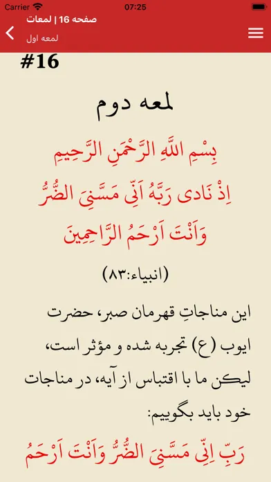 Risale-i Nur Persian (Farsi)应用截图