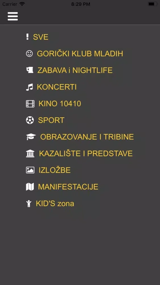 Zrzuty ekranu Kaj Ima?