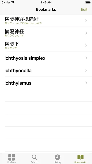 Medicine Terms Dict (Jpn-Eng) Screenshots