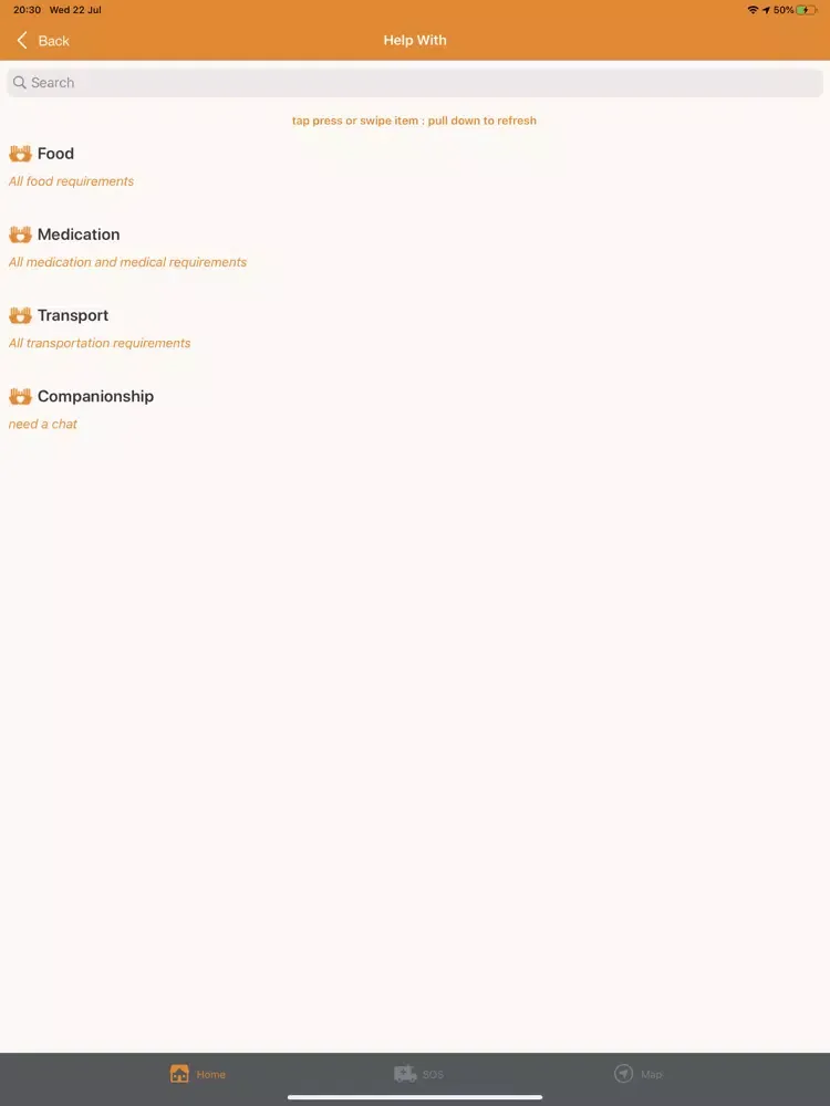 Kanndoo Responda iPad  スクリーンショット