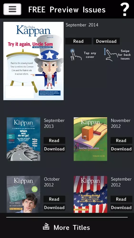 Tangkapan layar Phi Delta Kappan Magazine