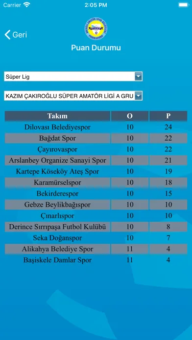 KASKF Ekran Görüntüleri