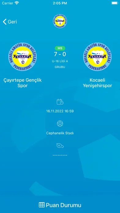 KASKF Ekran Görüntüleri