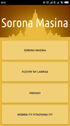 Tangkapan skrin Sorona Masina