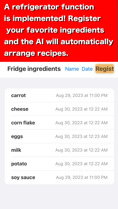 Скриншоты AI Izakaya, generates recipe