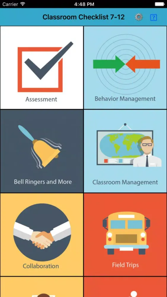 تصاویر Classroom Checklist 7-12