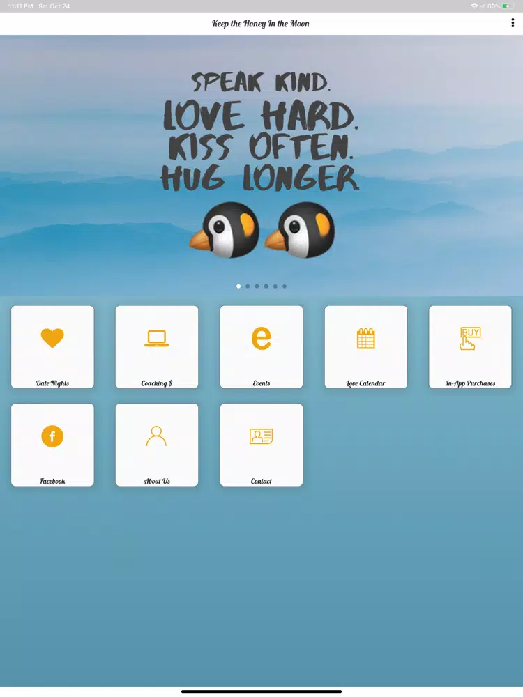 Keep HIM App iPad  Screenshots