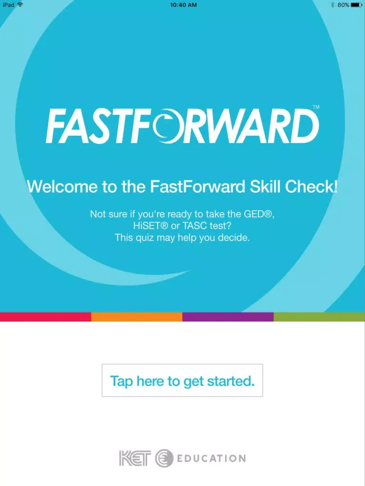 KET FastForward – Skill Check iPad  স্ক্রিনশট