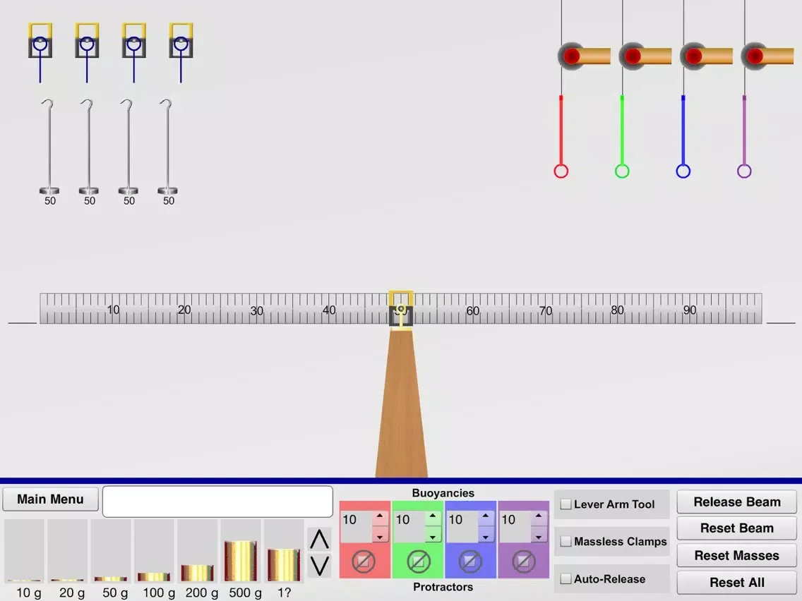 KET Virtual Physics Labs - Torque iPad  스크린샷
