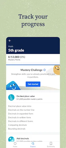 Khan Academy Screenshots
