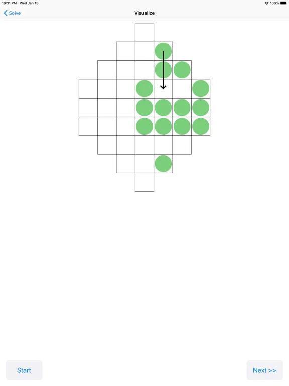 Tangkapan layar Ultimate Peg Solitaire iPad 